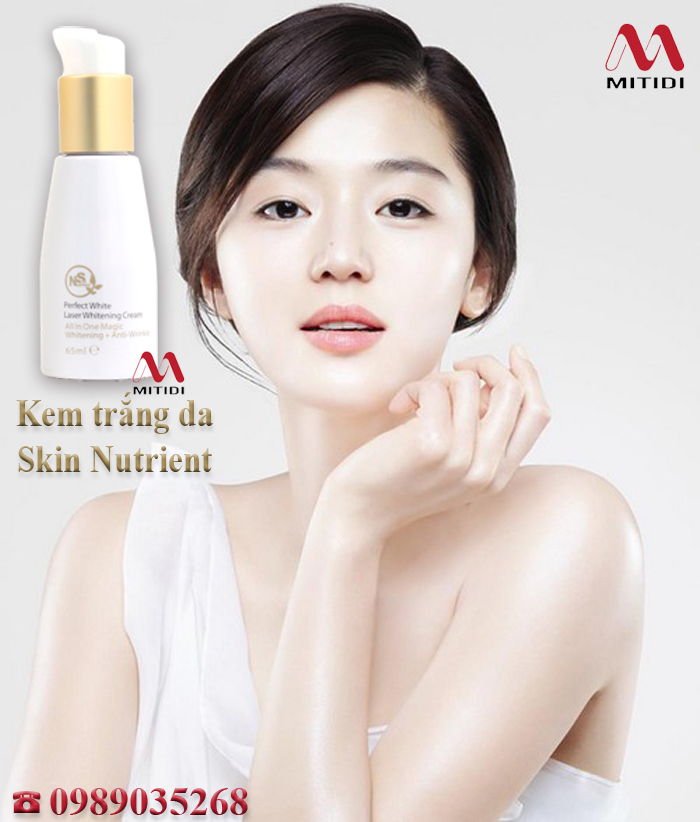 B kem tr ng da Skin Nutrient Perfect White Laser Whitening Cream